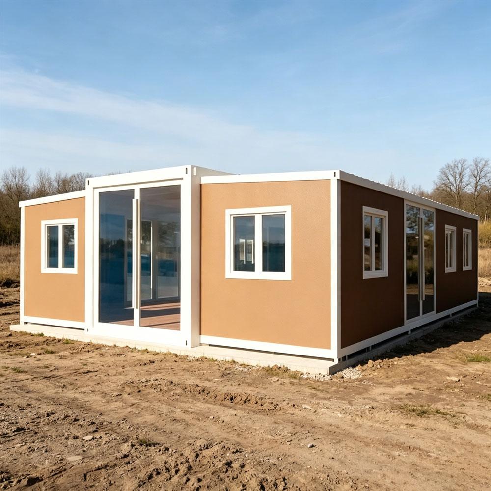 EXPANDABLE FOLDING CONTAINER HOUSE