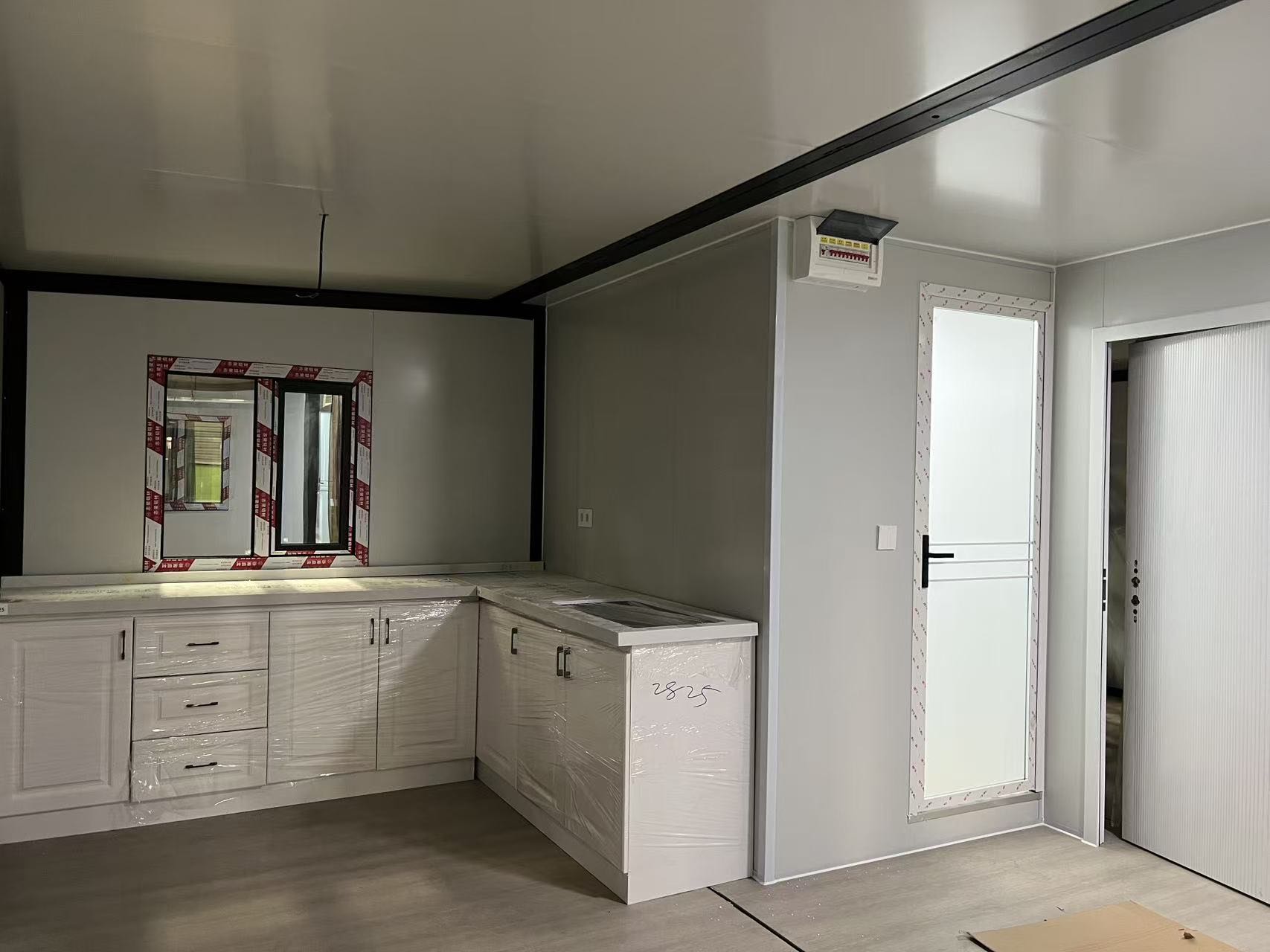 prefabricated foldable home integrated kitchen